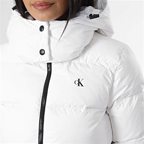 doudoune calvin klein blanche